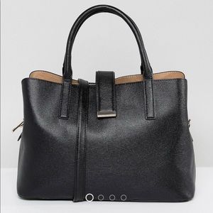 Asos Black Satchel Bag